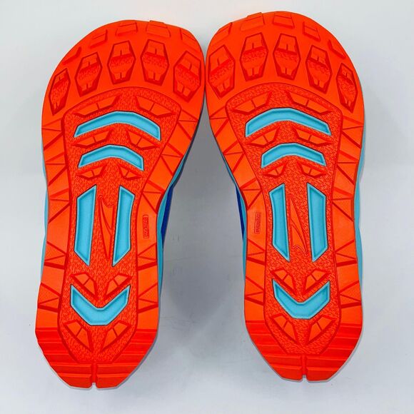ALTRA SUPERIOR 6 MENS BLUE/ORANGE ATHLETIC TRAINING SNEAKERS SIZE 10